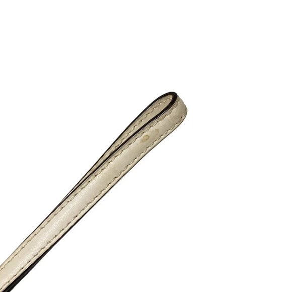 COACH Signature Beige White PVC Leather - Pouch - Picture 9 of 12